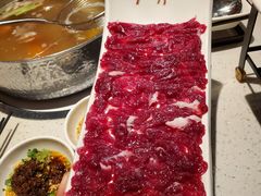 鲜牛肉-左庭右院鲜牛肉火锅(环球港店)