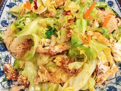 鸡蛋肉丝炒兴化粉-福州人铭小吃