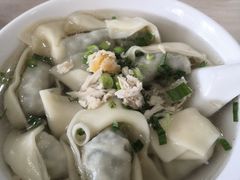 荠菜鲜肉三丝馄饨-老西白点心店