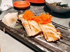 炙烤三文鱼寿司-满来寿喜烧(金虹桥店)