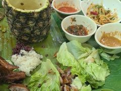 -沐毫傣泐云南菜孔雀宴•手抓饭傣味烧烤(曼听公园店)