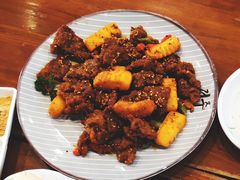 牛肉炒年糕-全州拌饭馆(断桥店)