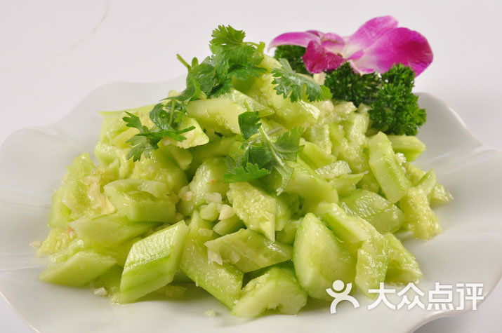 蒜泥黄瓜6元