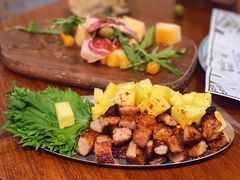 烤猪颈肉佐菠萝紫苏叶-Blac+Blac(中海环宇荟店)