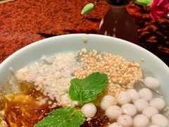 花田冰粉-绿茶餐厅(蓝色港湾店)