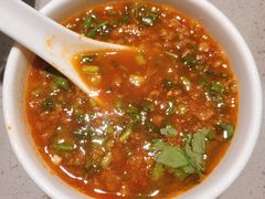 番茄牛肉粒汤-海底捞火锅(安吉万达店)