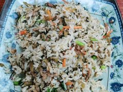 糟菜肉丝炒饭-福州人铭小吃