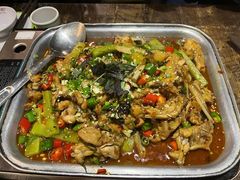 香辣紫苏牛蛙-七友美蛙鱼头火锅(坂田店)