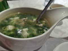 荠菜肉丝豆腐羹-永兴餐厅(复兴中路店)