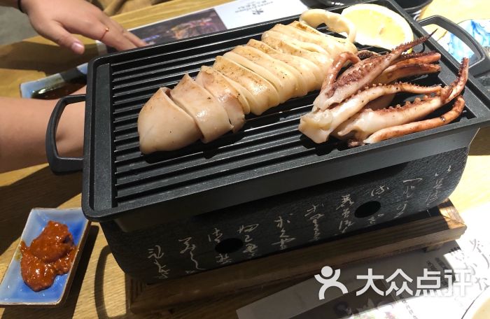 信长の菜谱kotas kitchen(磐基店)-铁板烤花枝图片