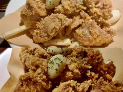 拌炸鸡-小牛哈尼章鱼水煎肉(金鹰店)