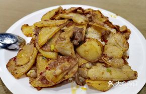 Potato and Pork Rice Bowl