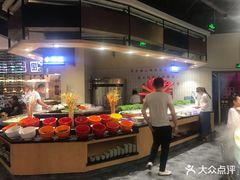 自助取餐区-环球约客烤涮自助(铜锣湾店)