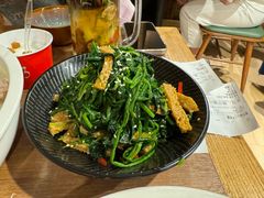 菠菜拌面筋-贯贯吉·清真餐厅(浙江中路店)