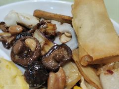 凤眼果烩花菇-众善素食(佛平五路店)