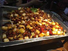 双拼口味宫保鸡丁烤鱼-锦尚阁烤鱼(望京新荟城店)