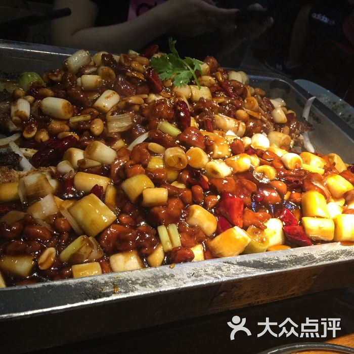 锦尚阁私家烤鱼双拼口味宫保鸡丁烤鱼图片-北京烤鱼-大众点评网