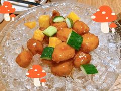 冰镇菠萝咕噜肉-粤集·手工粤菜(皇庭广场店)