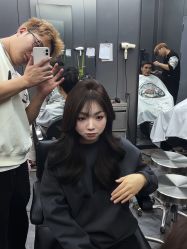 -米可造型烫发染发