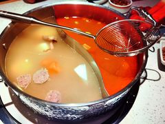 日光番茄牛骨锅-左庭右院鲜牛肉火锅(苏州园区永旺店)