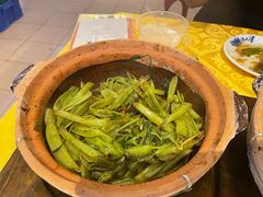 虾酱啫通菜-天宝食坊·啫啫煲大排档(西华路店)