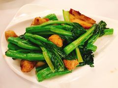 菜心烧肉炒鲮鱼球-广州酒家(昌岗地铁站店)