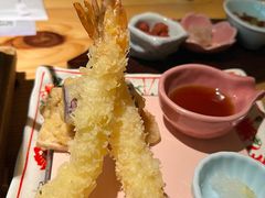 酥炸明虾天妇罗-花潮料理艺食馆(世欧广场店)