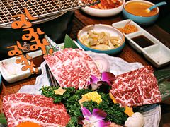 -明洞阿姨·韩式酱蟹烤肉·创意料理(三元桥店)