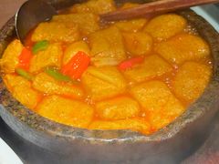 石锅包浆豆腐-缘生态云南菜·野生菌庭院餐厅(华侨城店)