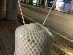 -椰爺爺·椰子冻砵仔糕