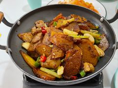 干锅土豆片-老边饺子馆·东北菜(黄村店)