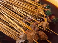 辣卤串串-拈签一笑黄牛肉辣卤串串