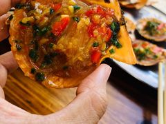 烤扇贝-老地方美食