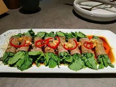 薄荷牛肉卷-云海肴·汽锅鸡·云南菜(高德置地店)