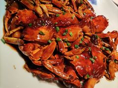 毛蟹炒年糕-蟹榭·本帮江浙菜·蟹宴(五角场合生汇商场店)