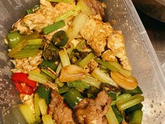 滑蛋小炒牛肉-绿茶餐厅(深圳龙华天虹购物中心店)