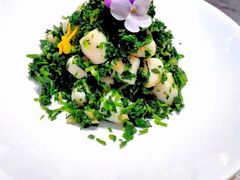 荠菜瑶柱-良友·海鲜青岛菜·海肠捞饭(五四广场店)