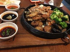 素颜烤鱼-院落创意菜