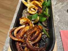 烧烤整条鱿鱼配柠檬酱-美奈小馆·东南亚菜(福田星河COCO Park店)