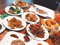 辣子鸡 南门牛舌 香芋酥-汉巴味德自助餐厅(嘉定宝龙广场店)