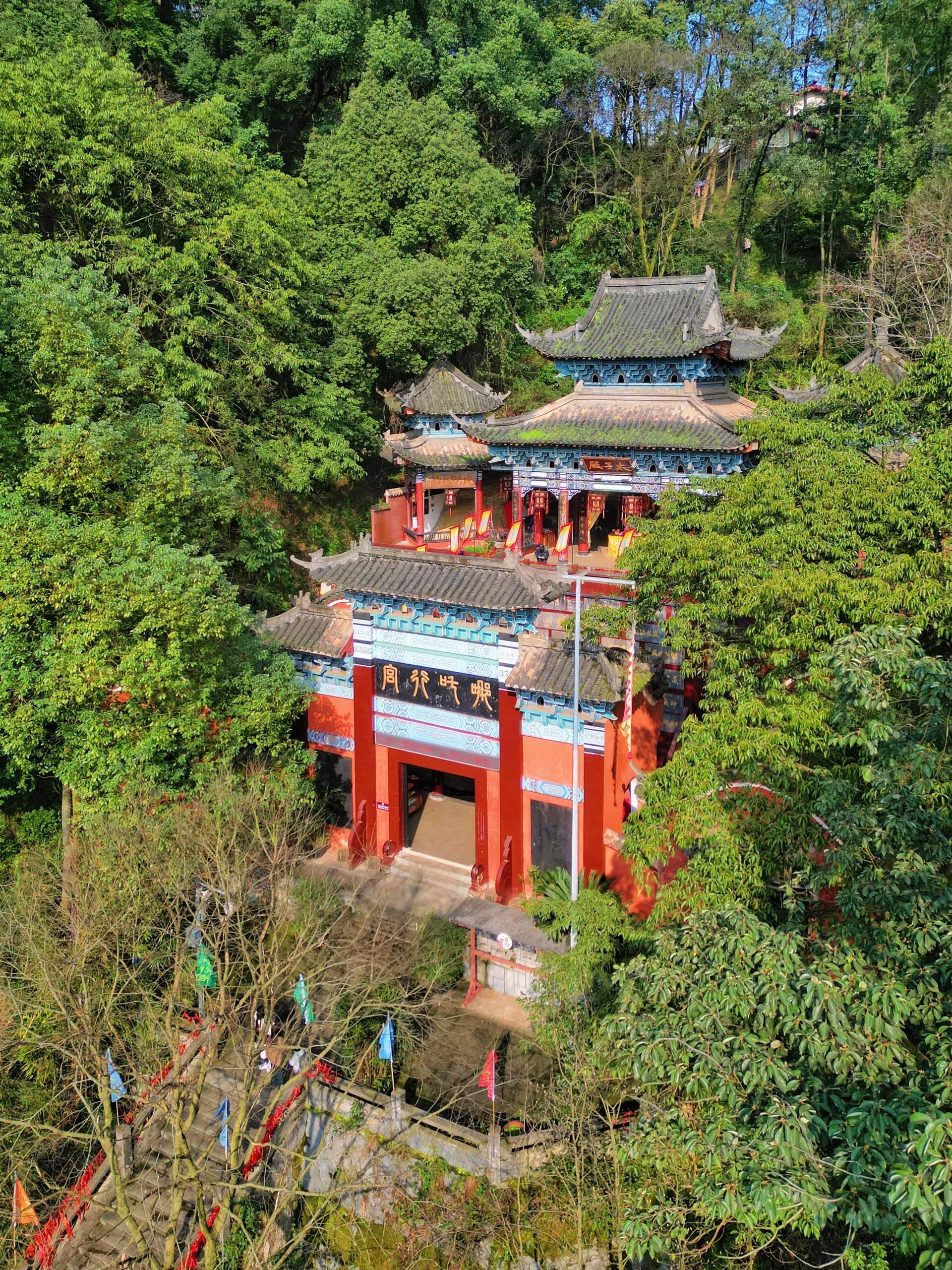 啊啊啊啊❗️真正的哪吒原来在四川翠屏山