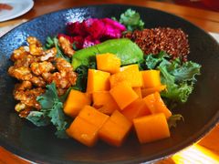 牛油果甘蓝沙拉-普兰达德国餐厅·德式脆皮烤猪肘·自酿啤酒(观唐店)