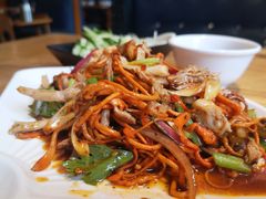 虫草花拌鸭丝-守柴炉烤鸭(中海国际店)