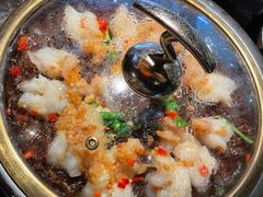 粉丝裹虾-绿茶餐厅(光谷世界城步行街店)