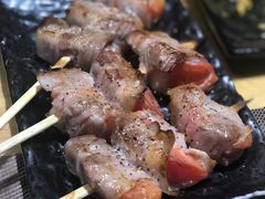 五花肉卷番茄-鸟本格炭烧(不老街店)