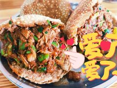 烧饼夹坛子肉-昌顺马记小吃店(昌盛园店)