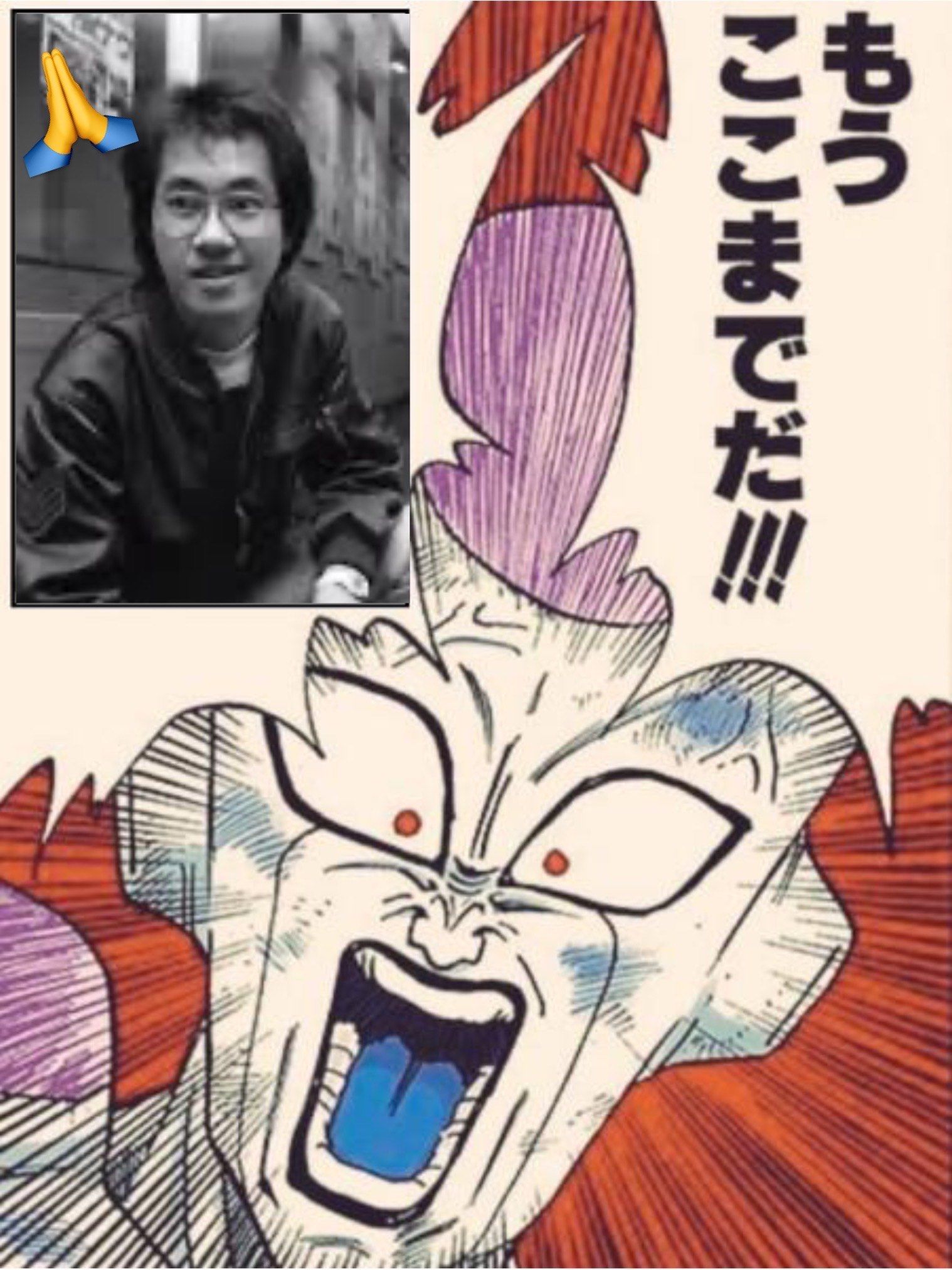 今日噩耗:鸟山明[双手合十]