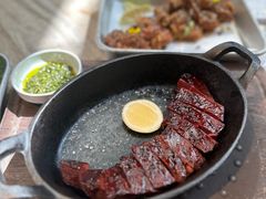 碳烤低温牛舌配柠檬海盐-三秋舍·梦幻岛(小西路店)