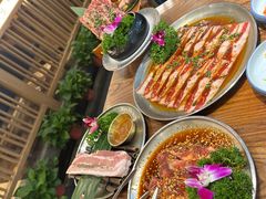 -明洞阿姨·韩式酱蟹烤肉·创意料理(三元桥店)