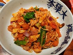 虾仁鸡蛋茄汁拌川-李犟大爆鳝面·手工蟹黄包(湖滨西湖店)